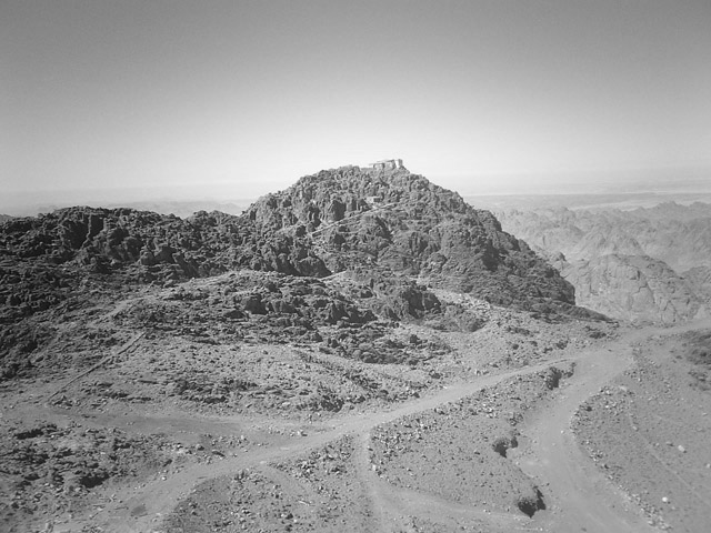 Mózes hegye, ahova Isten irányította Illést (Jebel Musa)